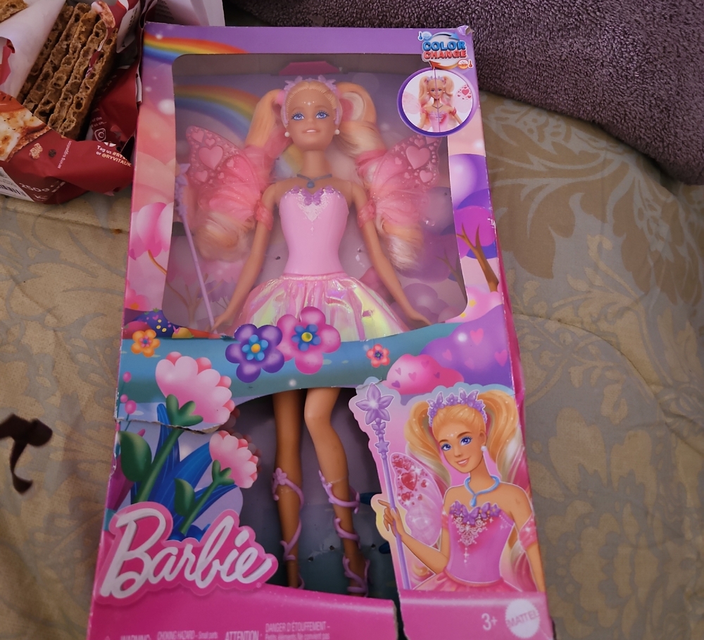 Barbie Dreamtopia Fairy Doll - Pink and Purple